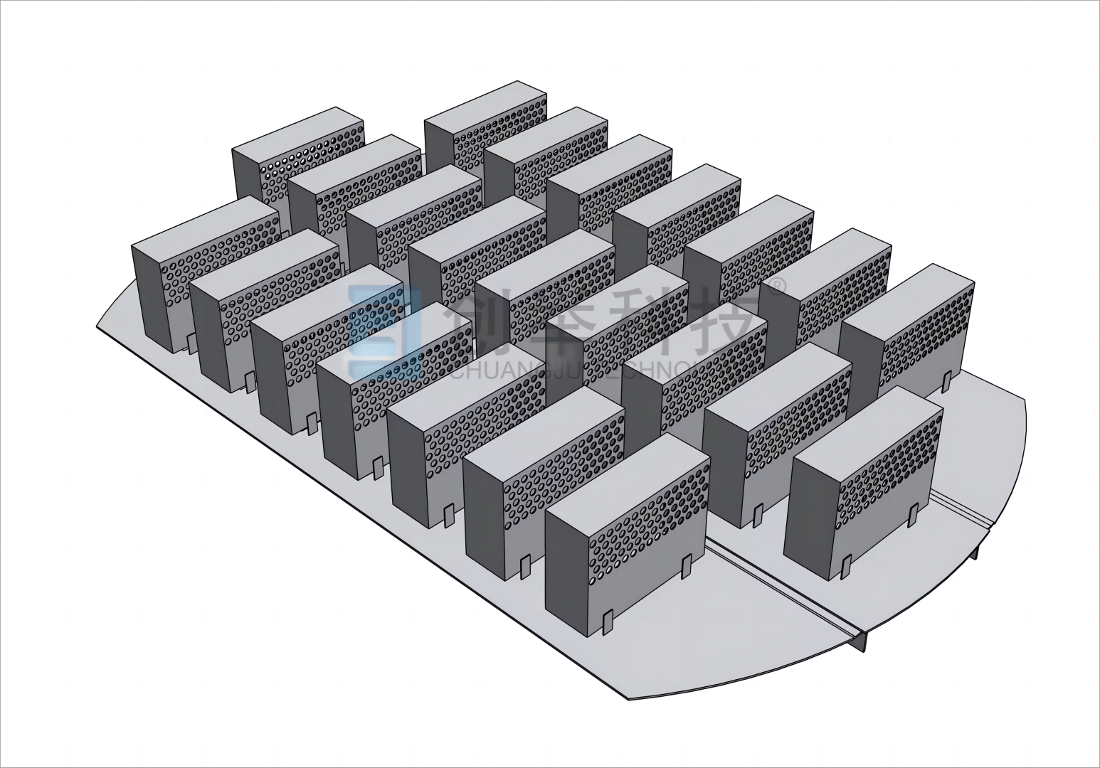 CJST系列(徑向側(cè)導系列噴射型塔板)